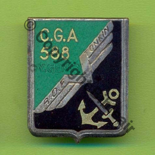 588 NH CGA.588 AOF TONKIN  DrPNOM+Bol Guilloche vrac Src.Y.GENTY 34Eur(x6) 